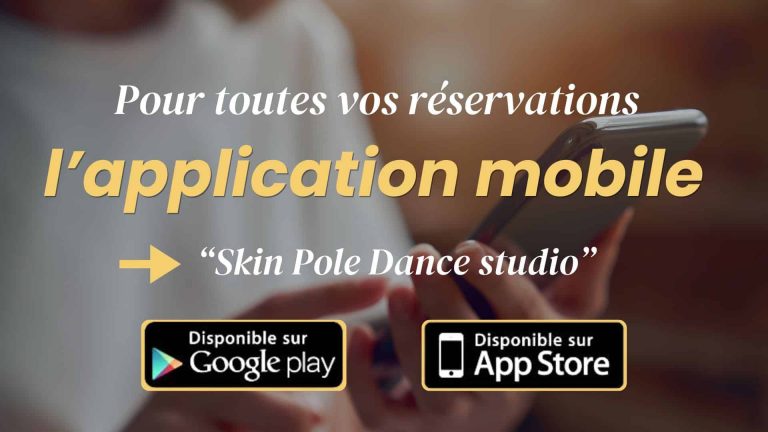 appli mobile cours pole dance